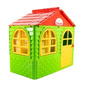 domek dla dzieci Doloni 69×129 cm - czerwono/zielony