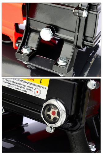 PROFESJONALNY 12Bar KOMPRESOR 50L olejowy tłokowy sprężarka pompa powietrza na Arena.pl