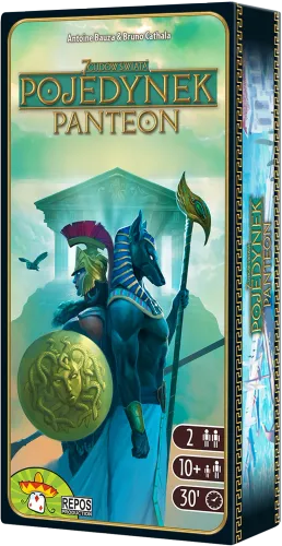 7 Cudów Świata Pojedynek Panteon dodatek rozszerzenie do gry strategicznej na Arena.pl