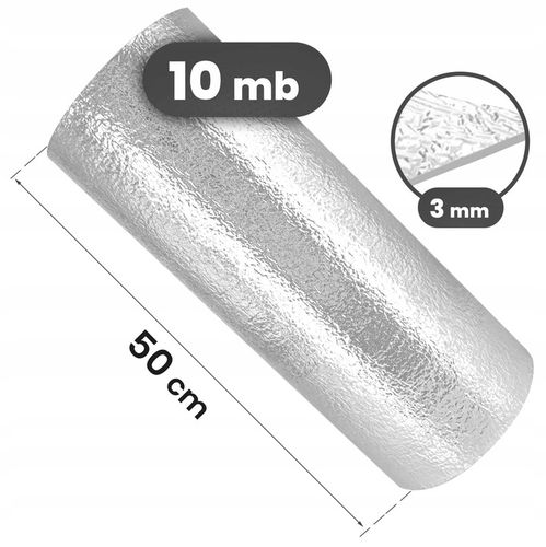 EKRAN ZAGRZEJNIKOWY 10M Mata odbijająca ciepło na Arena.pl