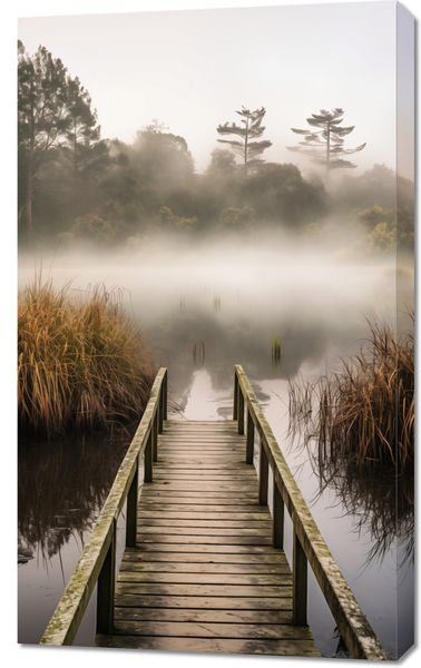 Obraz 60x100cm Most do Tajemnicy zdjęcie 1