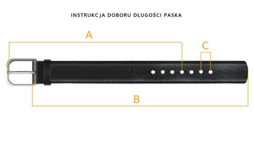 pasek skóra pdc-3 czarny na Arena.pl