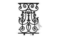 BALUSTRADA NR 07 ŻELIWNA BARIERKA NA BALKON TARAS