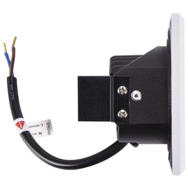 Wpuszczana LAMPA zewnętrzna KURS LED 03908 Ideus kwadratowa OPRAWA metalowy wpust LED 1,6W 4000K outdoor IP54 biały zdjęcie 2