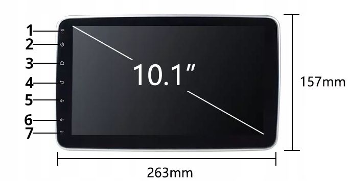 RADIO SAMOCHODOWE 1 DIN ANDROID 2+32GB+KAMERA AHD zdjęcie 16