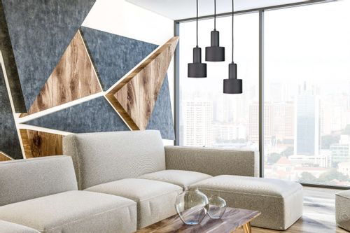 Lampa wisząca 3xE27 LUCE BLACK na Arena.pl