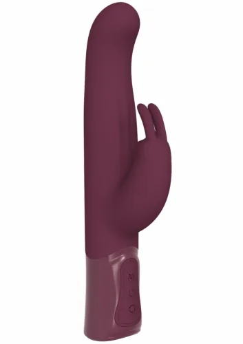 she.e.o thick rotating rabbit vibrator silikonowy, 10 trybow, usb na Arena.pl