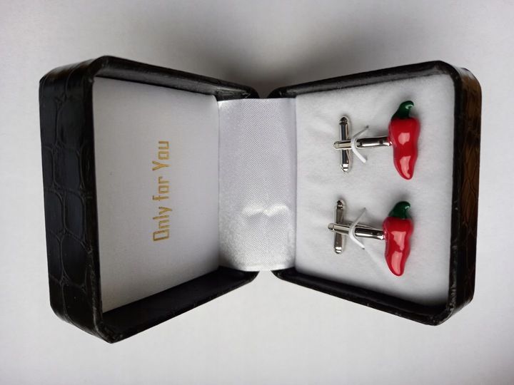 Spinki do mankietów wzór NOŻE zdjęcie 8