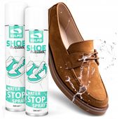 Impregnat do skór zamszu nubuku 2x300 ml spray wodoodporny do butów