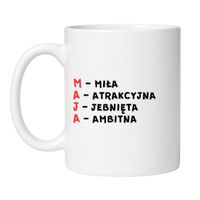 KUBEK Z IMIENIEM "MAJA"