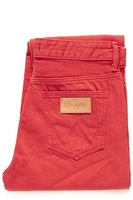 SPODNIE WRANGLER DAMSKIE CROPPED STRAIGHT RED W229DM23K W25