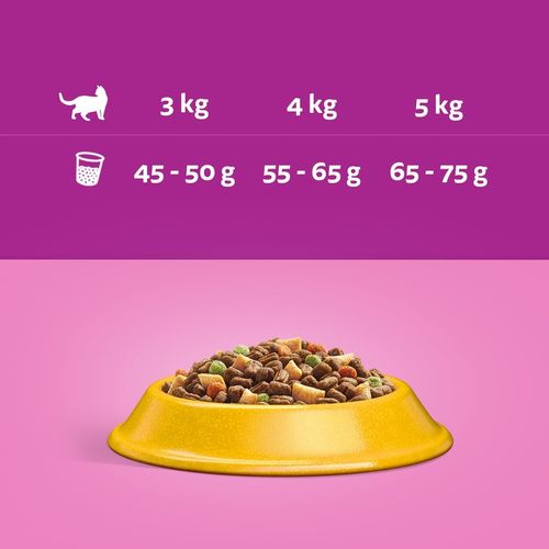 WHISKAS sucha karma dla kota z kurczakiem 7 kg na Arena.pl