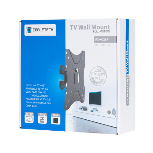 Uchwyt Do Ściany Czarny - 23"-42" na Arena.pl