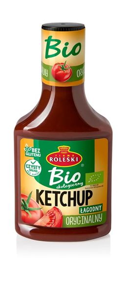 Ketchup Łagodny Oryginalny BIO 340g zdjęcie 1