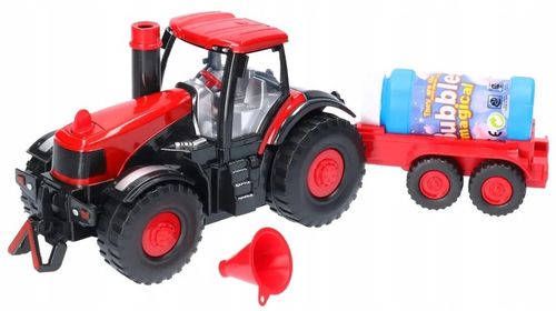 TRAKTOR PUSZCZAJĄCY BAŃKI MYDLANE MUZYKA ŚWIATŁO + PRZYCZEPA na Arena.pl