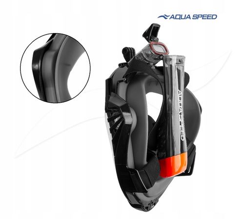 Maska pełnotwarzowa do nurkowania snorkelingu AQUA SPEED Drift L/XL na Arena.pl