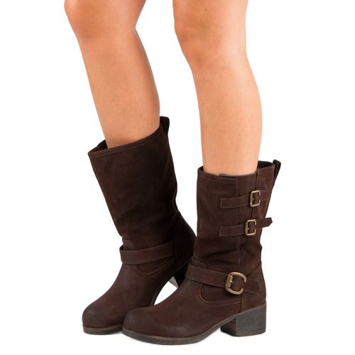 Brązowe botki workery r.39 na Arena.pl