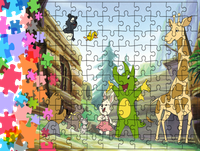 Puzzle tradycyjne Tabaluga