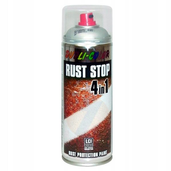 RUST STOP RAL3002 400ML 4w1 CZERWONY SPRAY zdjęcie 2