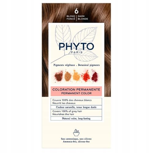 PHYTO COLOR FARBA DO WŁOSÓW ciemny blond 6 50 ml na Arena.pl