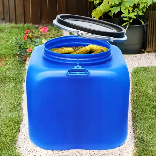 BECZKA PLASTIKOWA 100 L OBEJMA ATEST POJEMNIK ZBIORNIK NA WODĘ na Arena.pl