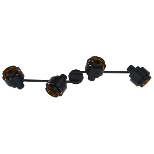 Lampa Z 4 Reflektorami, Czarna, E14 na Arena.pl