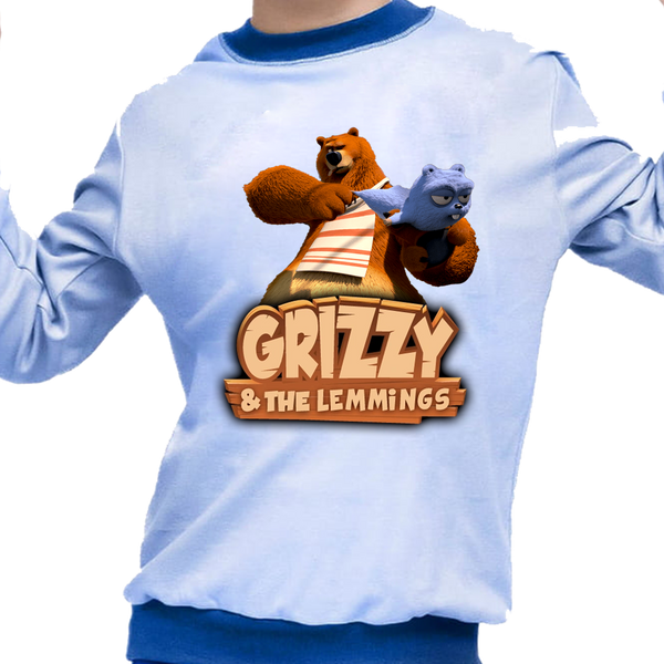 Piżama dziecięca Grizzy i Lemingi zdjęcie 1