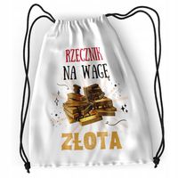 Plecak Sportowy Szkolny Rzecznika Worek Torba Z Nadrukiem Ze Zdjęciem