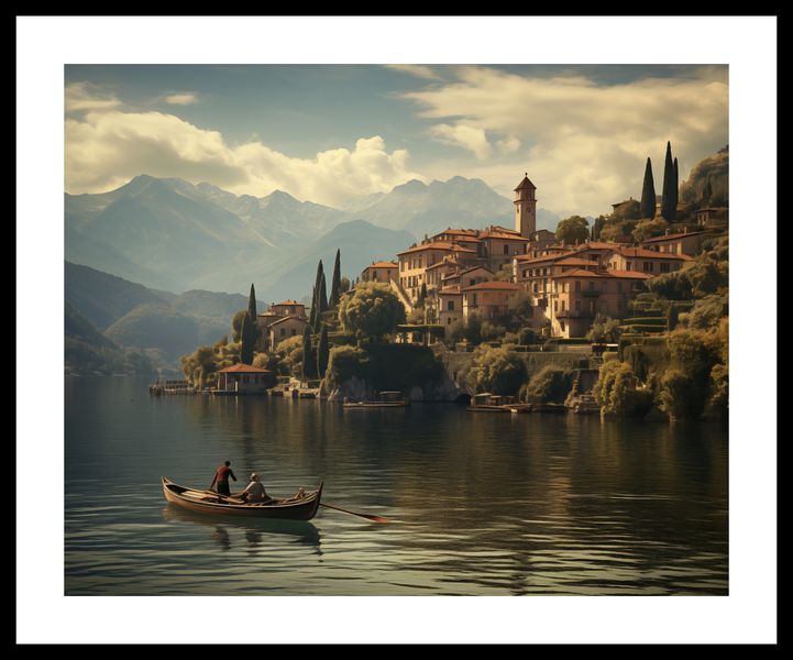 Plakat 50x40cm Spokojna Nostalgia zdjęcie 3