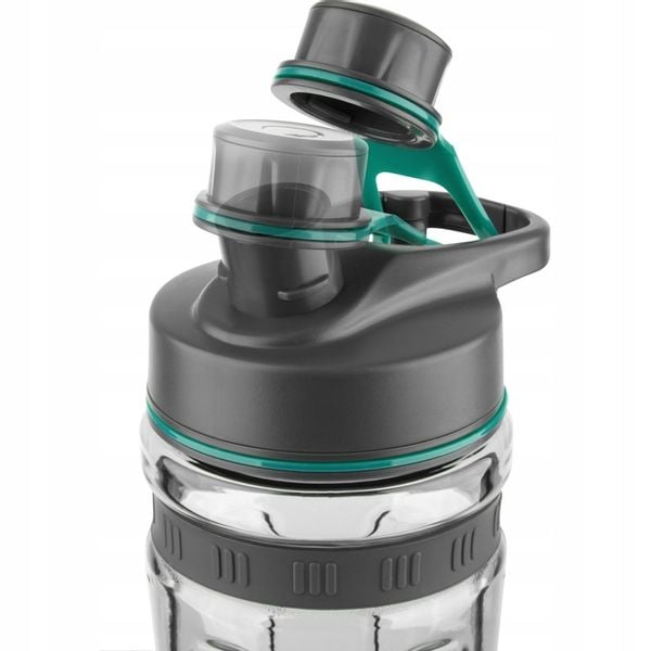 Blender kielichowy do smoothie 800W 2x0,6L turkus tritan Sencor SBL 7171GR zdjęcie 7