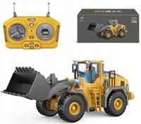 TRAKTOR BULDOŻER RC POJAZD BUDOWLANY ZDALNIE STEROWANA PREZENT DLA DZIECI