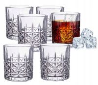 2 x Szklanki do whisky 320 ml zestaw 6 szklanek do drinków komplet