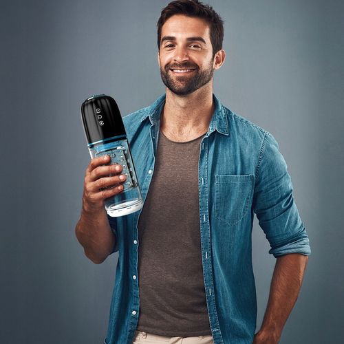 Automatyczny masturbator męski z 7 ruchami pchającymi i obrotowymi na Arena.pl