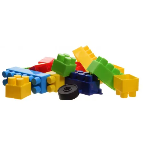 Klocki konstrukcyjne Baja 400 elementów Worek na Arena.pl