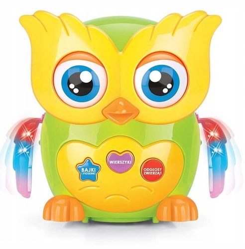 NA PREZENT Mądra Sowa Interaktywna Opowiada bajki chodzi na Arena.pl