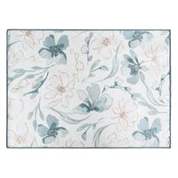 Serwetka INES 10 32x45 cm KPL beż niebieski kwiatowy wzór vintage