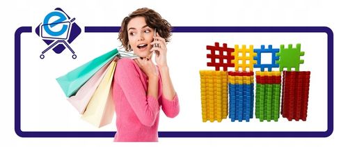 KLOCKI konstrukcyjne polskie WAFLE WAFLOWE PRZESTRZENNE ponad 1 kg, 56 szt. na Arena.pl