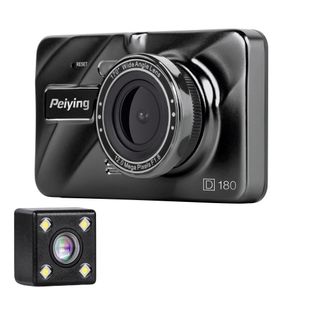 Rejestrator samochodowy Peiying Basic D180 + kamera cofania