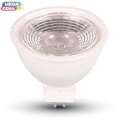 Żarówka punktowa halogen LED 12V MR16 50mm 7Wat 3000K 550lm IP20 38'D