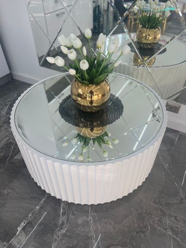 Złoty wazon ceramiczny Kula na Arena.pl