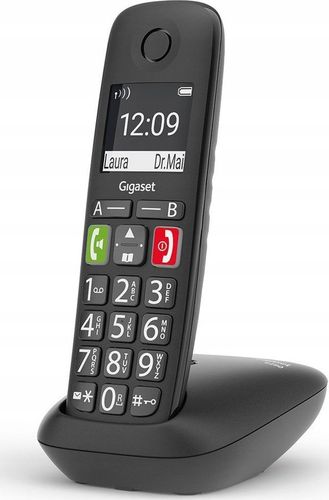 Telefon stacjonarny GIGASET E290 Czarny na Arena.pl