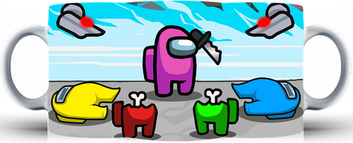 Kubek ceramiczny Among US na Arena.pl