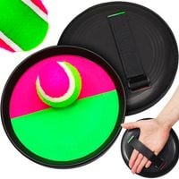 tg71643 rzepy catch ball paletki i piłka gra rzucaj i łap zręcznościowa