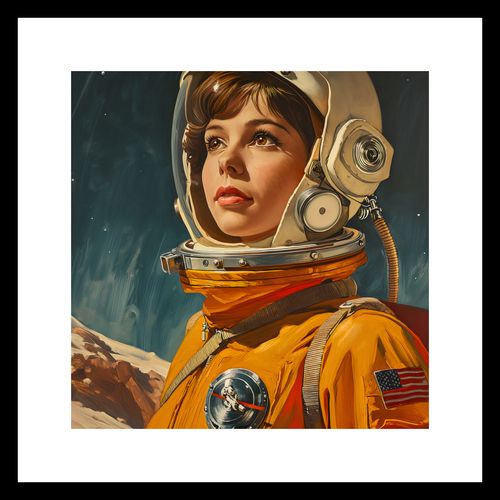 Plakat 20x20cm Pionierka Kosmosu na Arena.pl