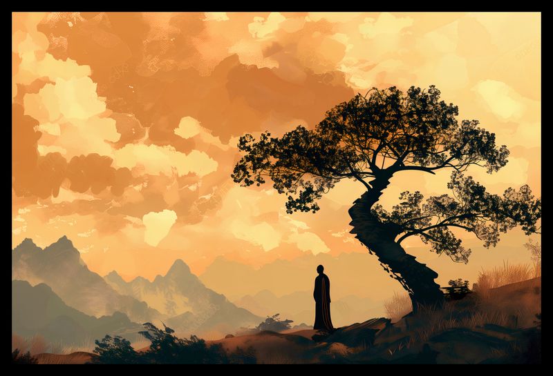 Plakat 45x30cm Zen zdjęcie 2