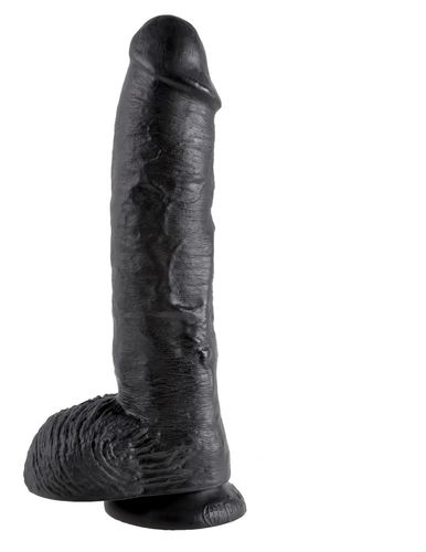 Dildo z jądrami King Cock 25 cm na Arena.pl