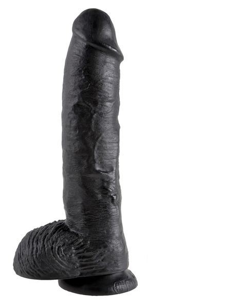 Dildo z jądrami King Cock 25 cm zdjęcie 2