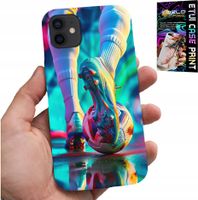 ETUI DO IPHONE 13 MINI - PIŁKA NOŻNA FOOTBALL PIŁKARZE + SZKŁO