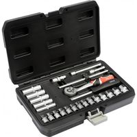 zestaw narzędziowy 1/4''  25 sztuk xs - yt-14461