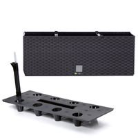 Donica skrzynka wkład nawadniający 19,2x51,4x18,6 cm antracytowy